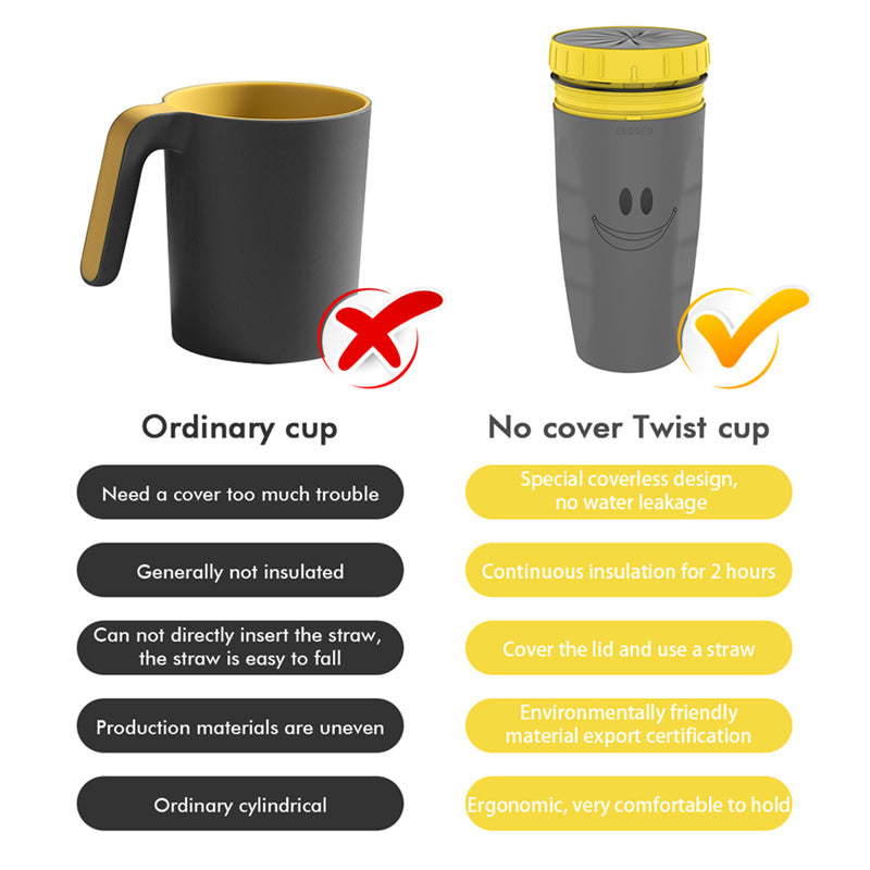 Twist Cup Travel Portable Cup