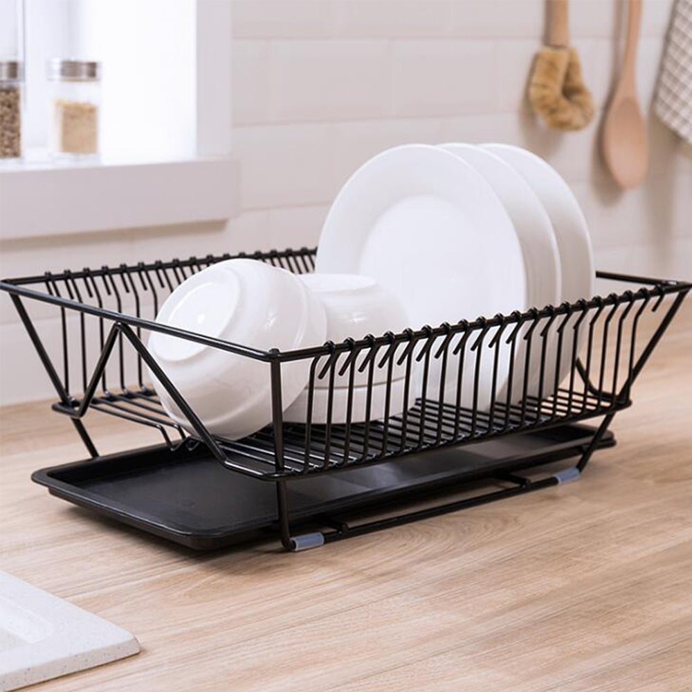 Wrought Iron Tableware Drain Rack Dish Rack